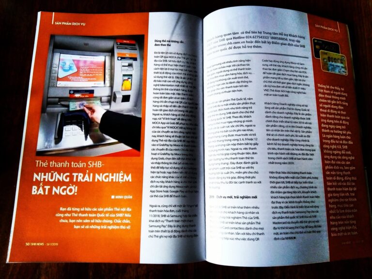 Nguyễn Minh Quân trong công việc biên tập nội dung tại SHB NEWS